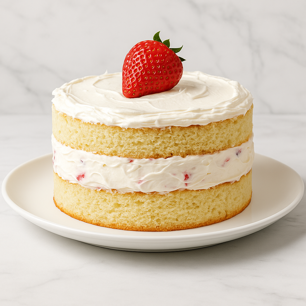 Custom Strawberry Cake
