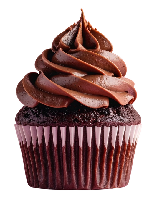 Keto/Paleo Cupcake - Curious Chocolate (Square)