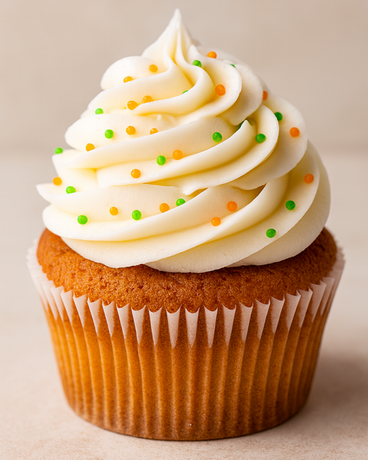 Keto/Paleo Cupcake - Calm Carrot (Square)