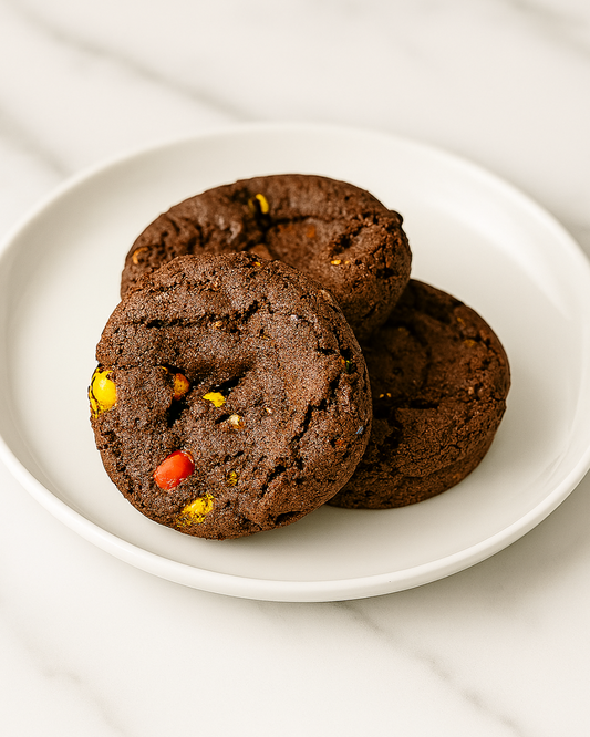 Vegetarian Cookie - M&M Double Chocolate (3 Pack)