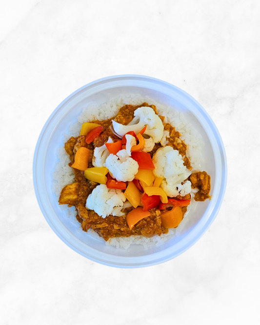 Butter Chicken with Rice & Veggies