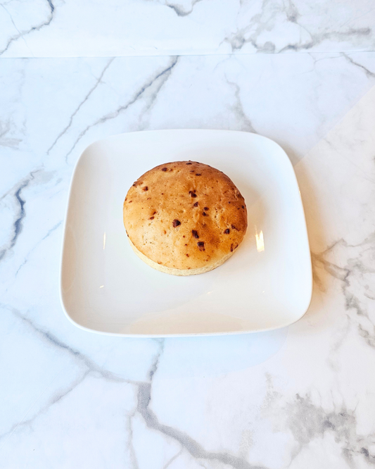 Vegetarian Round Bun – Plain Cheese