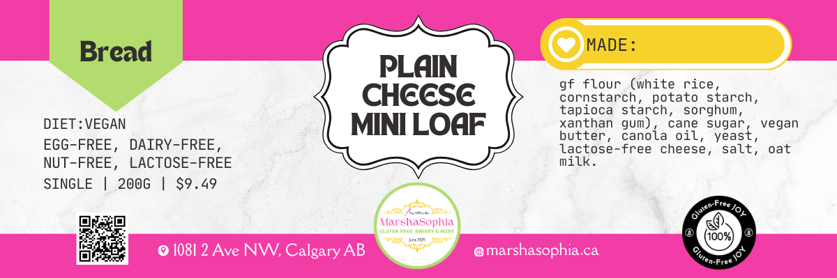 Vegan Mini Loaf – Plain Cheese