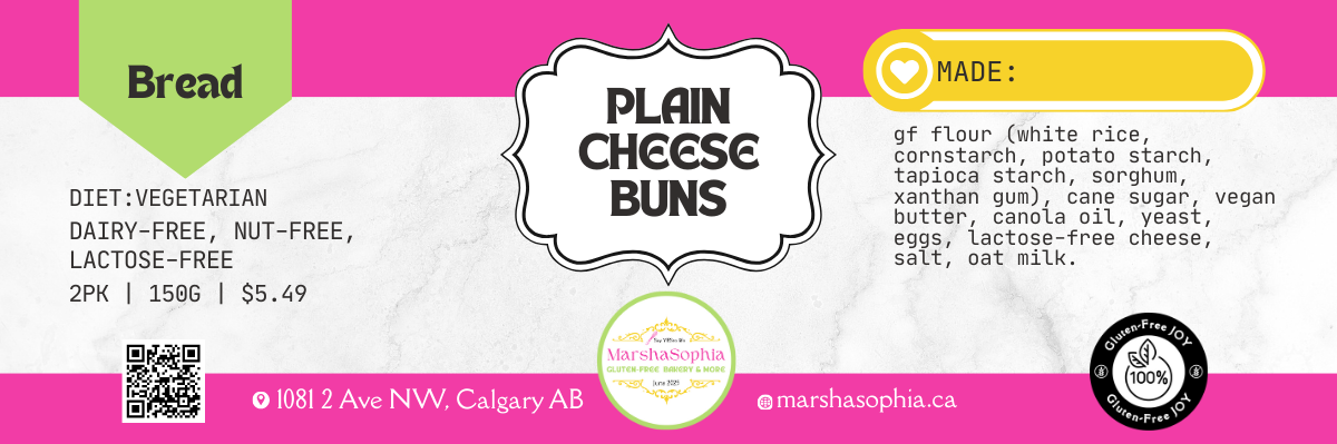 Vegetarian Buns – Plain Cheese